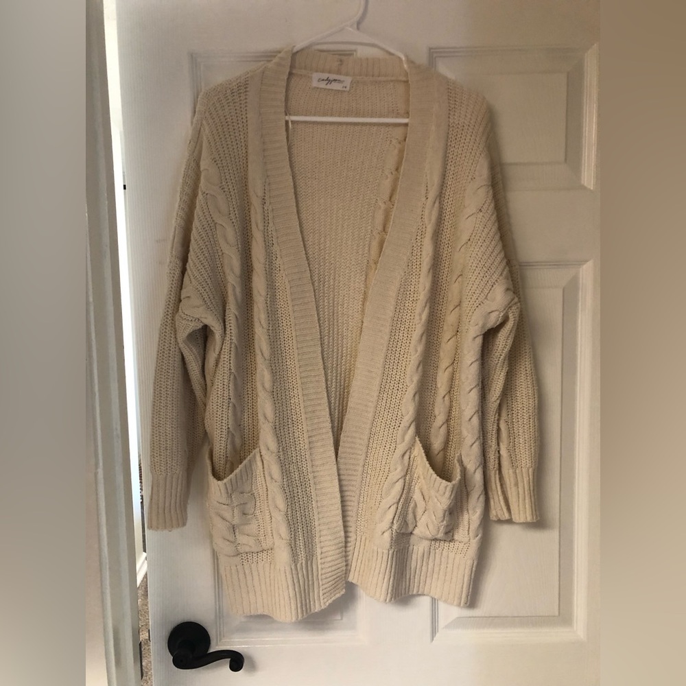 CJLA Elliot cardigan in cream